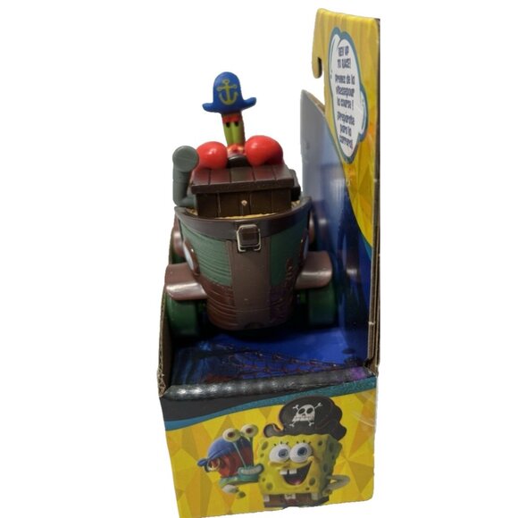 SpongeBob Movie Bikini Bottom Boaters Mr Krabs Vehicle Playset Nickelodeon NEW - Picture 4 of 10